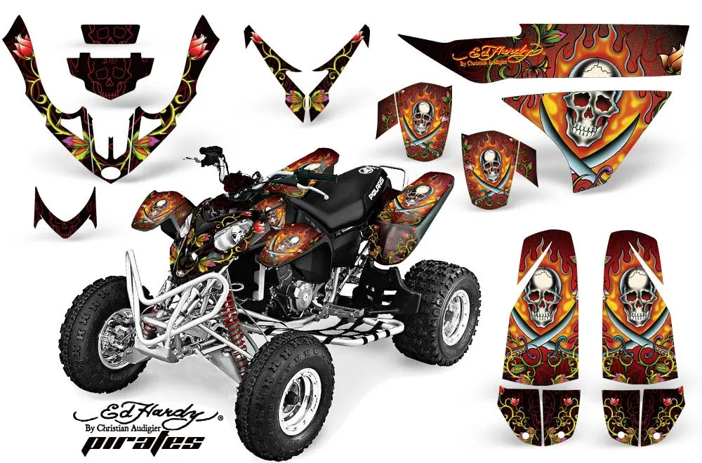 Polaris Predator 500 ATV Custom Graphic Kit - 2002-2011