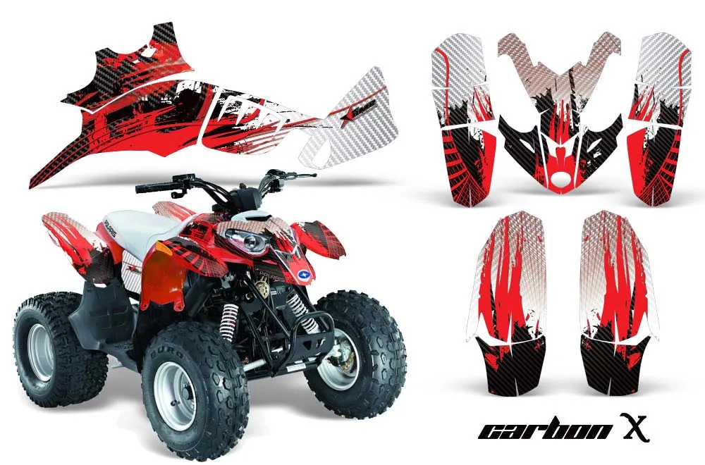 Polaris Predator 90 ATV Custom Graphic Kit - 2002-2011