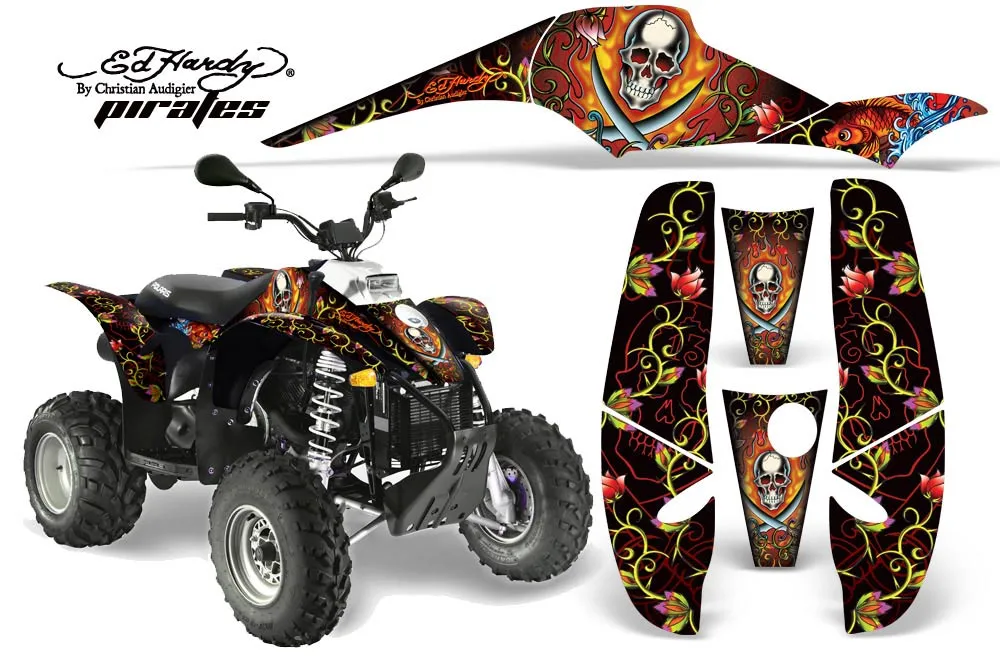 Polaris Scrambler / Trailblazer 500 ATV Custom Graphic Kit - 1985-2009