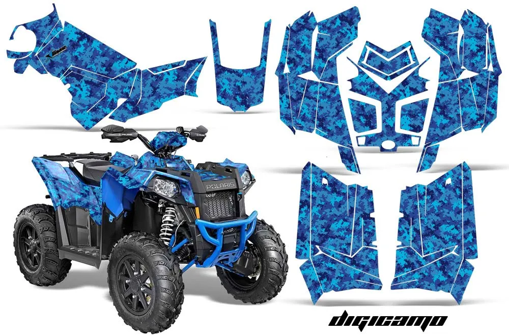 Polaris Scrambler XP 850 / 1000 ATV Custom Graphic Kit - 2013-2016