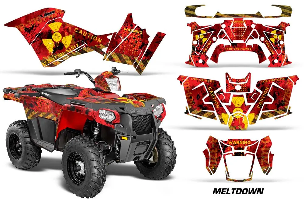 Polaris Sportsman 325ETX / 450 / 570 ATV Custom Graphic Kit - 2014-2017