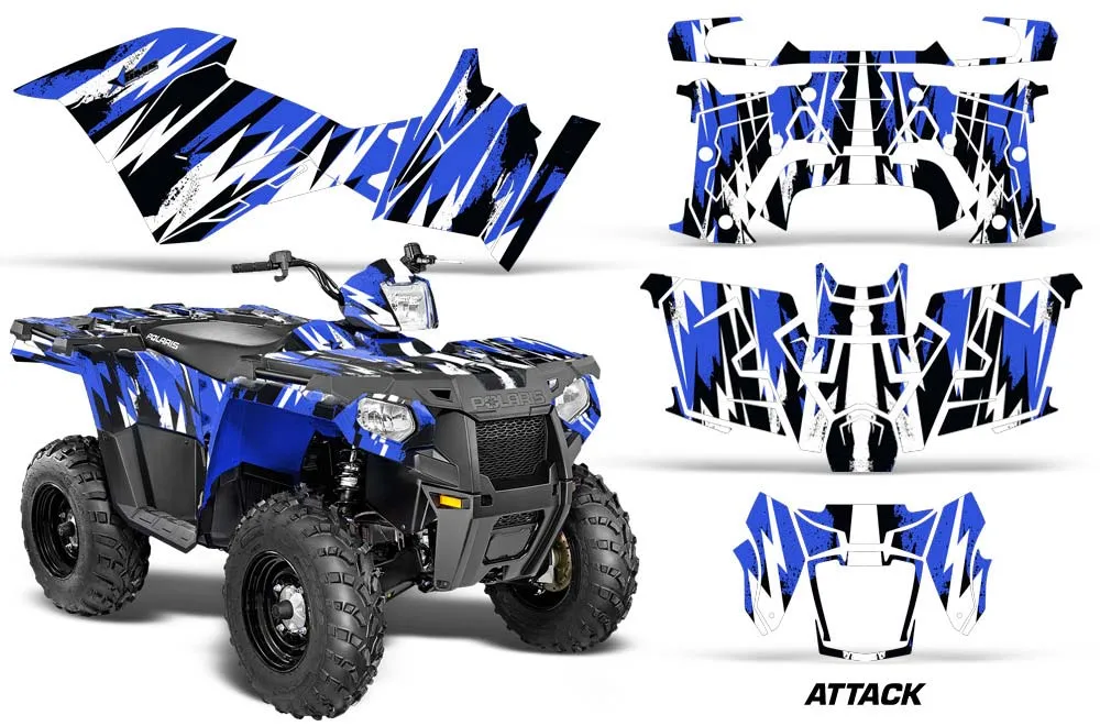 Polaris Sportsman 325ETX / 450 / 570 ATV Custom Graphic Kit - 2014-2017