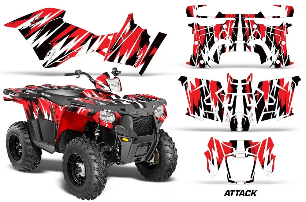 Polaris Sportsman 325ETX / 450 / 570 ATV Custom Graphic Kit - 2014-2017
