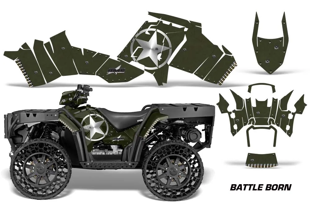 Polaris Sportsman WV850 ATV Custom Graphic Kit - 2012-2015