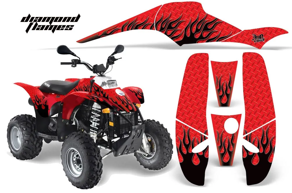 Polaris Trailblazer 350 ATV Custom Graphic Kit - 1985-2009