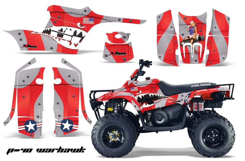 Polaris Trailboss 330 ATV Custom Graphic Kit - 2004-2009