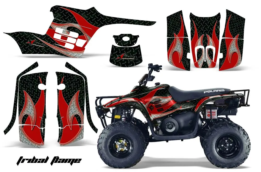 Polaris Trailboss 330 ATV Custom Graphic Kit - 2004-2009