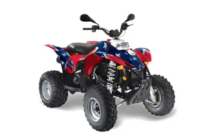 Polaris Scrambler / Trailblazer 500 ATV Graphic Kit - 1985-2009 Rebel