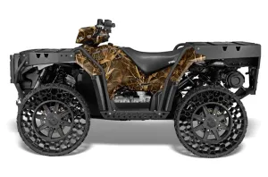 Polaris Sportsman WV850 ATV Graphic Kit - 2012-2015 Wing Camo