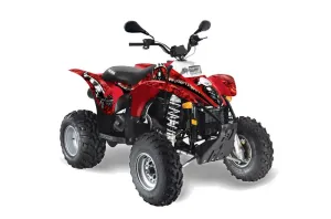 Polaris Trailblazer 350 ATV Graphic Kit - 1985-2009 Reaper Red