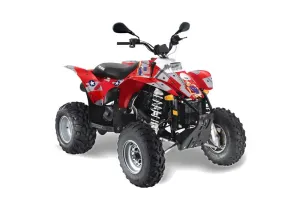 Polaris Trailblazer 350 ATV Graphic Kit - 1985-2009 T Bomber Red