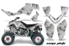 Polaris Outlaw 450 / 500 / 525 ATV Graphic Kit - 2006-2008 Camoplate White