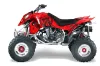 Polaris Outlaw 450 / 500 / 525 ATV Graphic Kit - 2006-2008 Silver Star - Reloaded Black