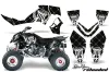 Polaris Outlaw 450 / 500 / 525 ATV Graphic Kit - 2006-2008 Silver Star - Reloaded White