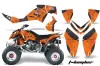 Polaris Outlaw 450 / 500 / 525 ATV Graphic Kit - 2006-2008 T Bomber Orange