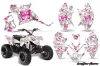 Polaris Outlaw 90 / 110 ATV Graphic Kit - 2002-2025 Butterfly Pink
