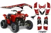Polaris Phoenix 200 ATV Graphic Kit - 2005-2023 Reaper Red