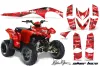 Polaris Phoenix 200 ATV Graphic Kit - 2005-2023 Stars n Stripes Red