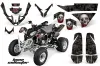 Polaris Predator 500 ATV Graphic Kit - 2002-2011 Bone Collector Black