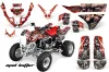 Polaris Predator 500 ATV Graphic Kit - 2002-2011 Mad Hatter Red