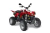 Polaris Scrambler / Trailblazer 500 ATV Graphic Kit - 1985-2009 Bone Collector Red