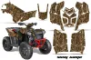 Polaris Scrambler XP 850 / 1000 ATV Graphic Kit - 2013-2016 Wing Camo