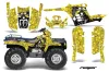 Polaris Sportsman 400 / 500 / 600 / 700 ATV Graphic Kit - 1995-2004 Reaper Yellow