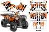 Polaris Sportsman 325ETX / 450 / 570 ATV Graphic Kit - 2014-2017 Attack Orange