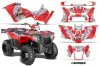 Polaris Sportsman 325ETX / 450 / 570 ATV Graphic Kit - 2014-2017 T Bomber Red
