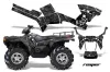 Polaris Sportsman 800 / 500 ATV Graphic Kit - 2005-2010 Reaper Black