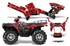 Polaris Sportsman 800 / 500 ATV Graphic Kit - 2005-2010 Reaper Red
