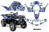 Polaris Sportsman 550 / 850 / 850SP / 1000 ATV Graphic Kit - 2009-2016 Deaden Blue
