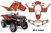 Polaris Sportsman 550 / 850 / 850SP / 1000 ATV Graphic Kit - 2009-2016 Fire Camo