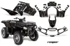 Polaris Sportsman 550 / 850 / 850SP / 1000 ATV Graphic Kit - 2009-2016 Reaper Black
