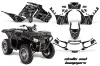 Polaris Sportsman 550 / 850 / 850SP / 1000 ATV Graphic Kit - 2009-2016 Skulls and Hammers Silver