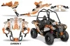 Polaris Sportsman ACE 325 / 570 ATV Graphic Kit - 2014-2016 Carbon X Orange
