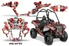 Polaris Sportsman ACE 325 / 570 ATV Graphic Kit - 2014-2016 Mad Hatter Red