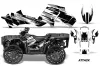 Polaris Sportsman WV850 ATV Graphic Kit - 2012-2015 Attack Silver
