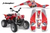 Polaris Trailblazer 350 ATV Custom Graphic Kit - 1985-2009