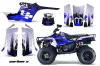 Polaris Trailboss 330 ATV Graphic Kit - 2004-2009 Carbon X Blue