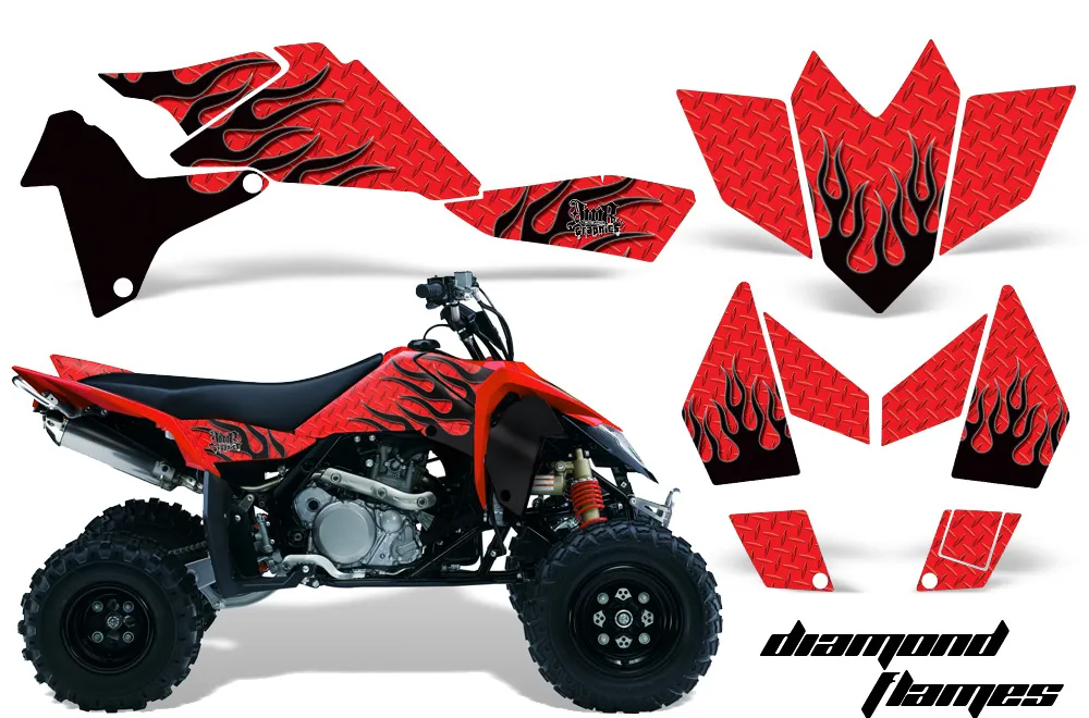 Suzuki LTR 450 ATV Custom Graphic Kit - 2006-2009