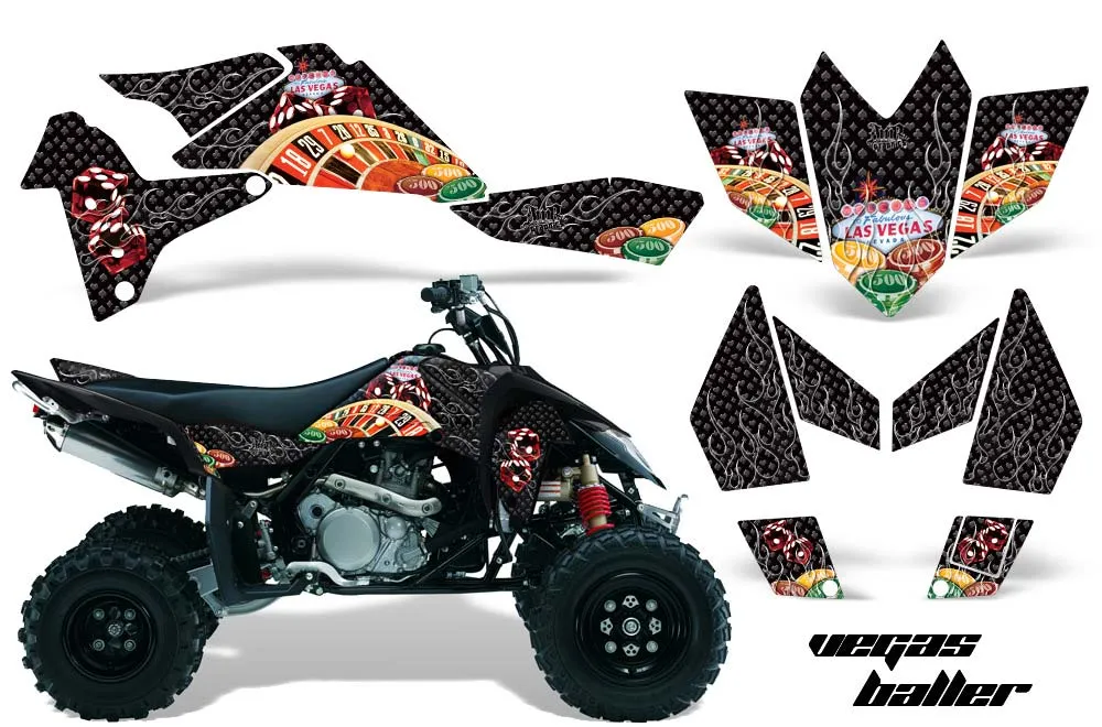 Suzuki LTR 450 ATV Custom Graphic Kit - 2006-2009