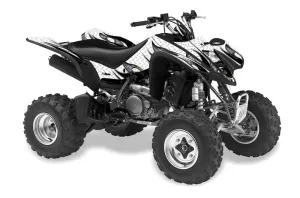 Suzuki LTZ 400 ATV Graphic Kit - 2003-2008 Tribal Flames Black