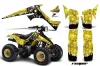 Suzuki LT 230/R ATV Graphic Kit - All Years Reaper Yellow