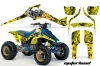 Suzuki LT 250 / 250 R ATV Graphic Kit - 1985-1992 Motorhead Yellow