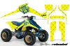 Suzuki LT 250 / 250 R ATV Graphic Kit - 1985-1992 Silver Star - Reloaded Yellow