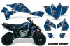 Suzuki LTR 450 ATV Graphic Kit - 2006-2009 Camoplate Blue