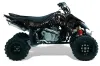 Suzuki LTR 450 ATV Graphic Kit - 2006-2009 Reaper Black