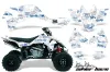 Suzuki LTR 450 ATV Graphic Kit - 2006-2009 Silver Star - Silverhaze Blue