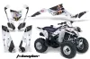 Suzuki LTZ 250 ATV Graphic Kit - 2004-2011 T Bomber White
